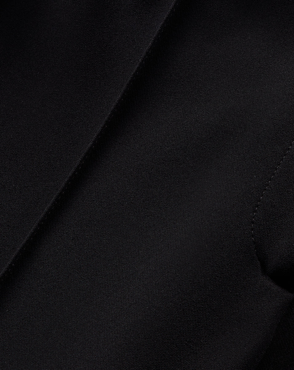 ZIP BACK SCUBA PANT - Black