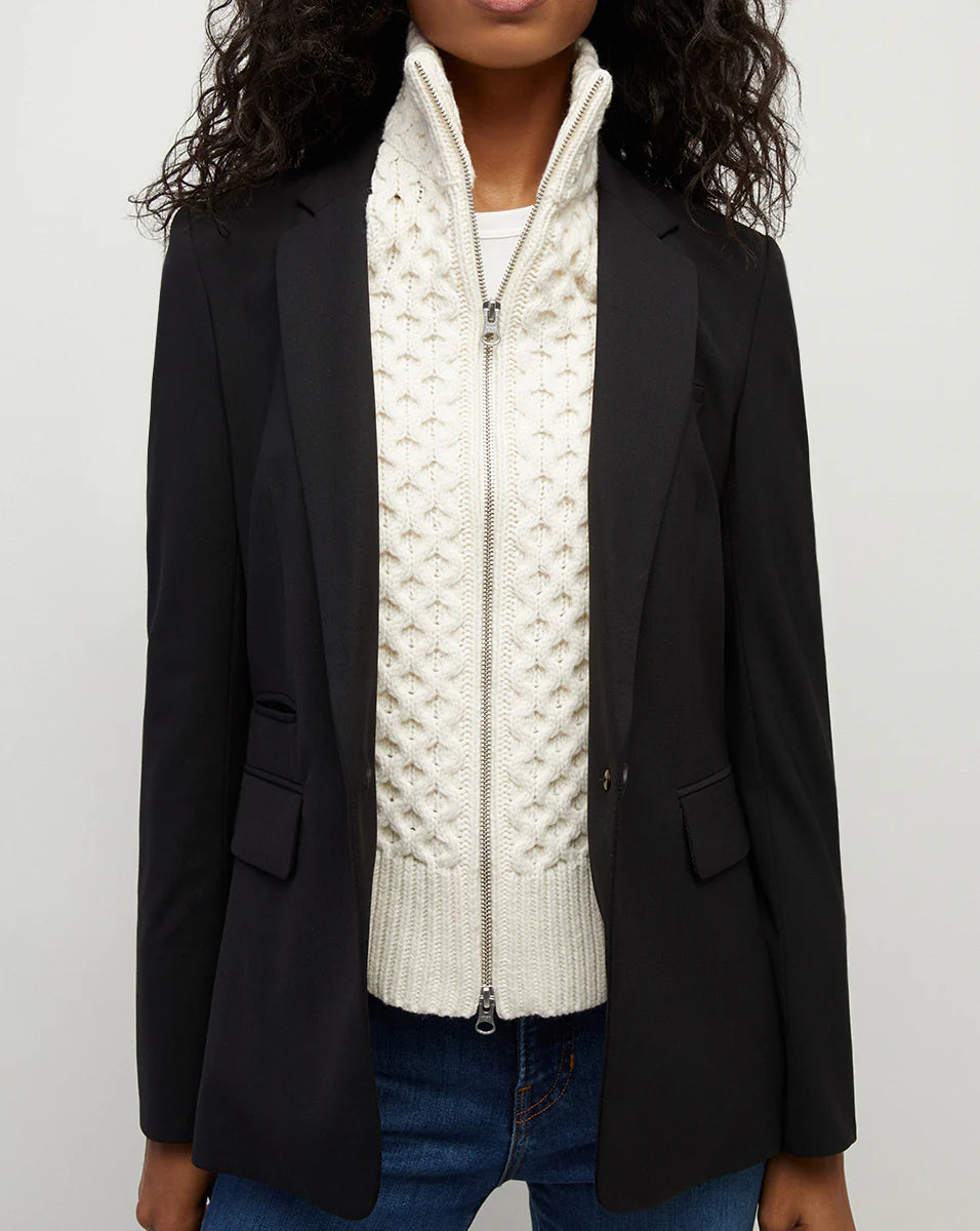 Upstate Wool Dickey - Ivory