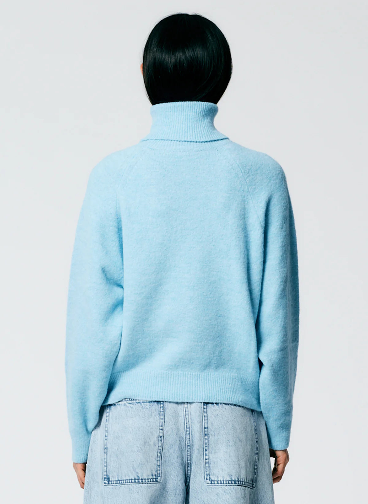 Douillet Turtleneck Easy Pullover - Maldives Blue