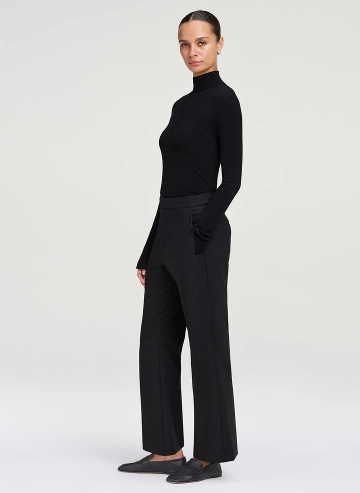 Cropped Sophie Pant - Black