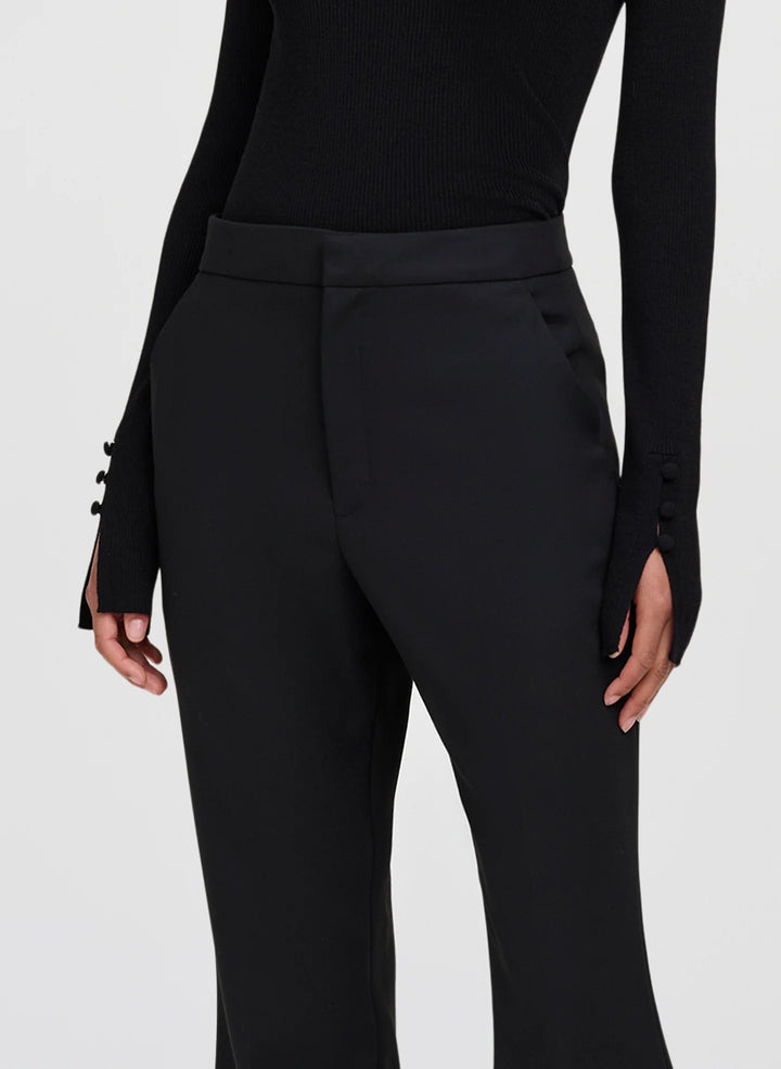 Cropped Sophie Pant - Black