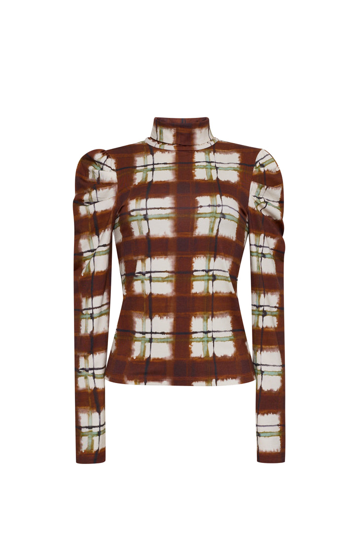 Chira Top - Brown Multi