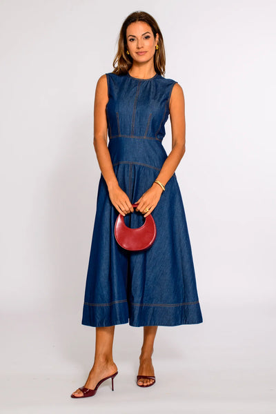 CLAIRE DRESS - Denim