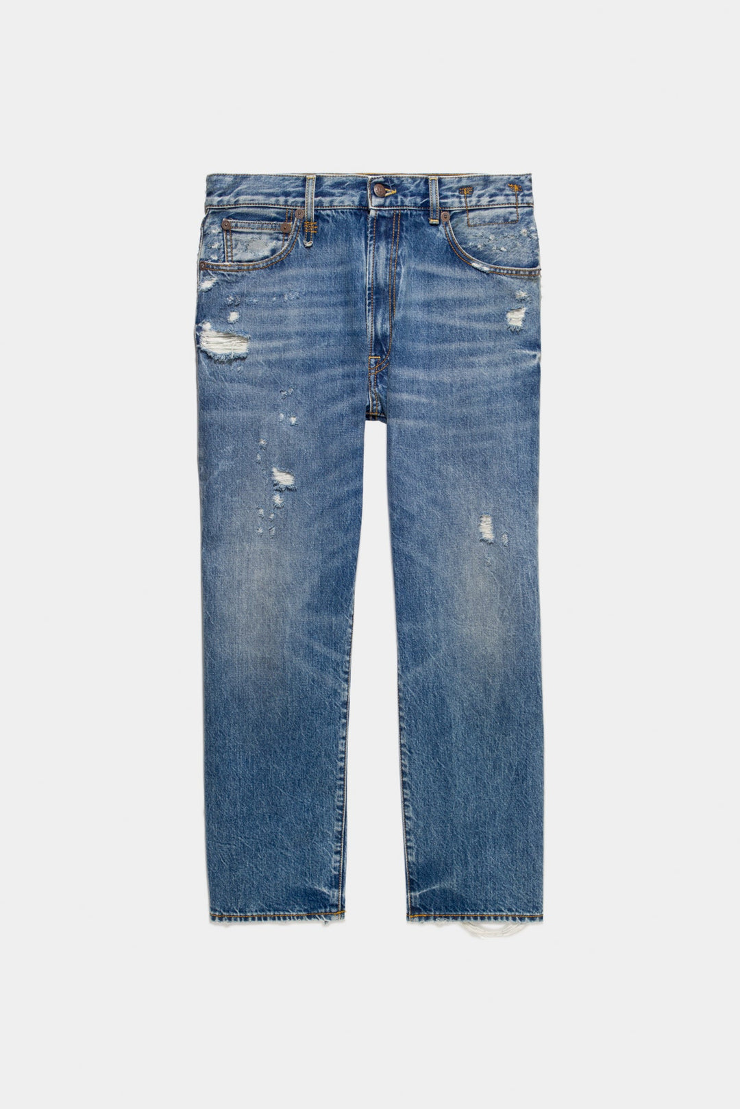 Boyfriend Jean - Bain with Rips
