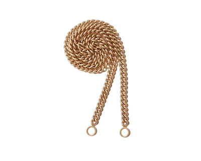 Fine Curb Chain Necklace 18" - 14K Yellow Gold