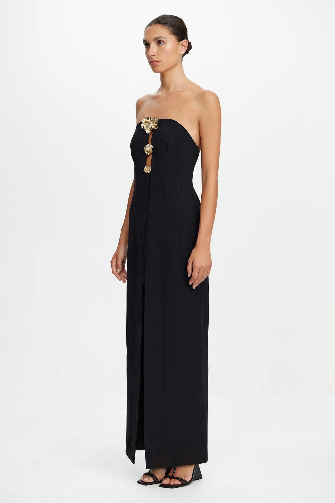 HAWICK MAXI DRESS - Black
