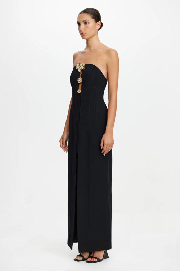 HAWICK MAXI DRESS - Black