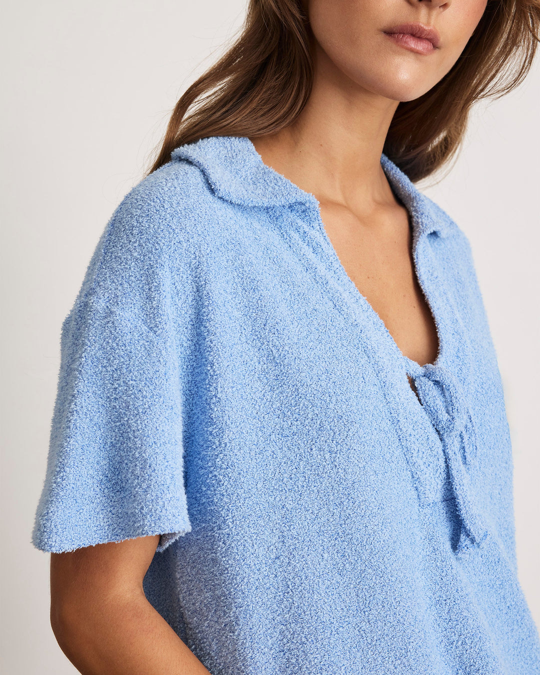 Darcy Top - Vista Blue