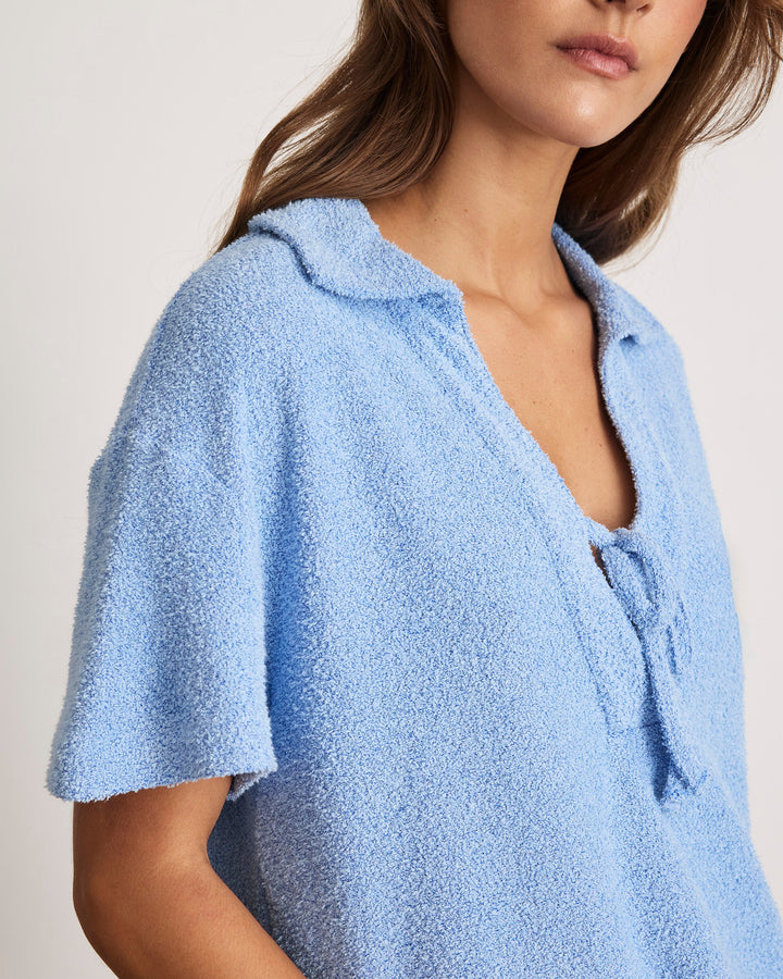 Darcy Top - Vista Blue