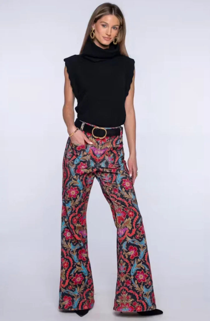 Charlie Trouser -Pink Multi