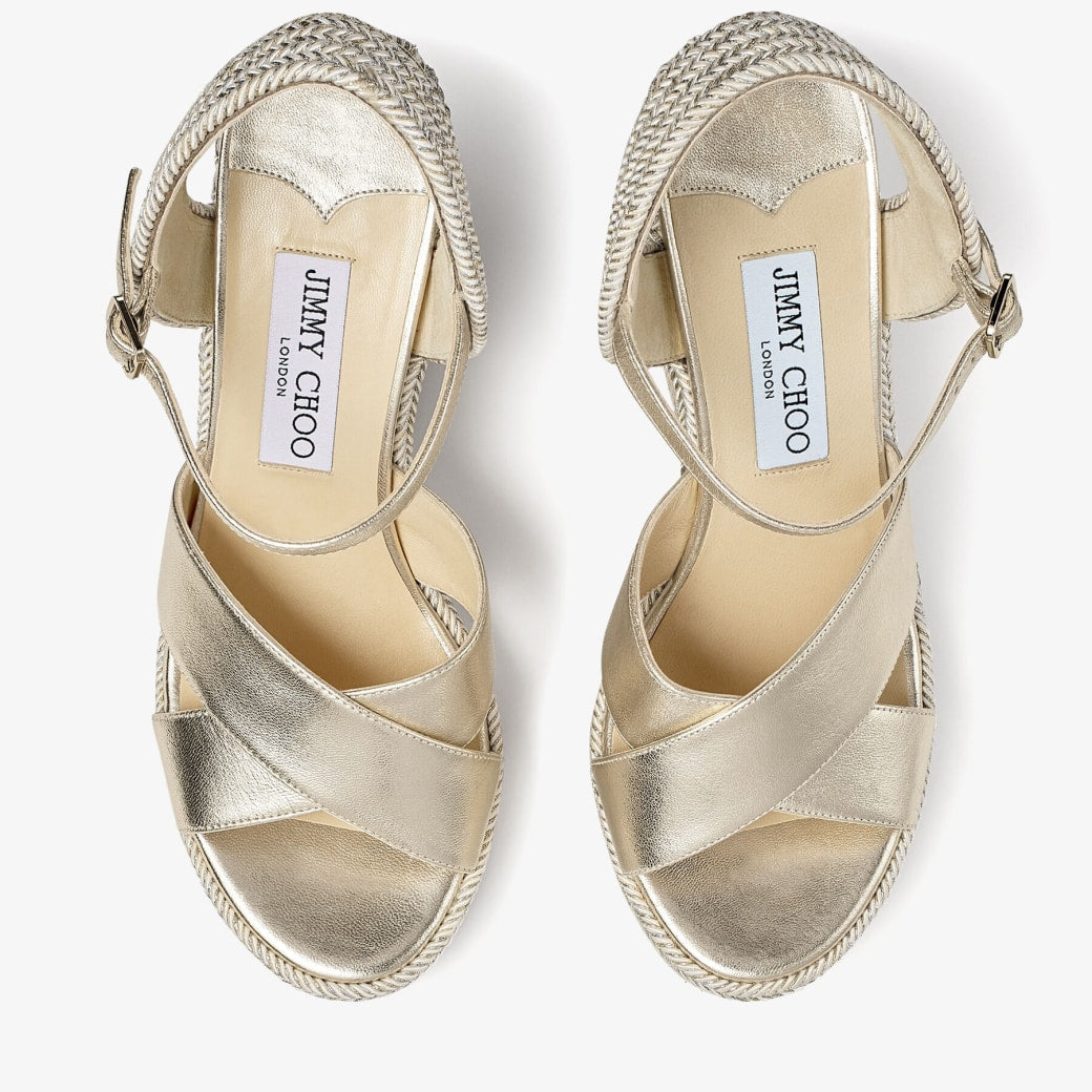 Dellena 100 Wedge - Champagne
