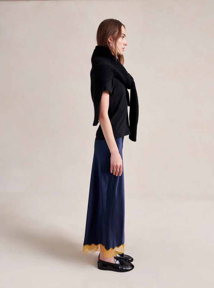 Demi Skirt - Midnight/Mustard