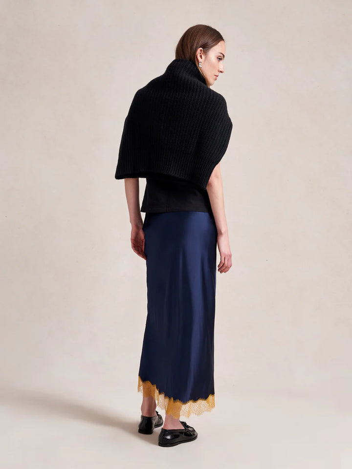 Demi Skirt - Midnight/Mustard
