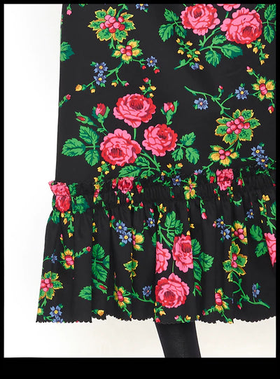 The Toto Dress - Black Multi