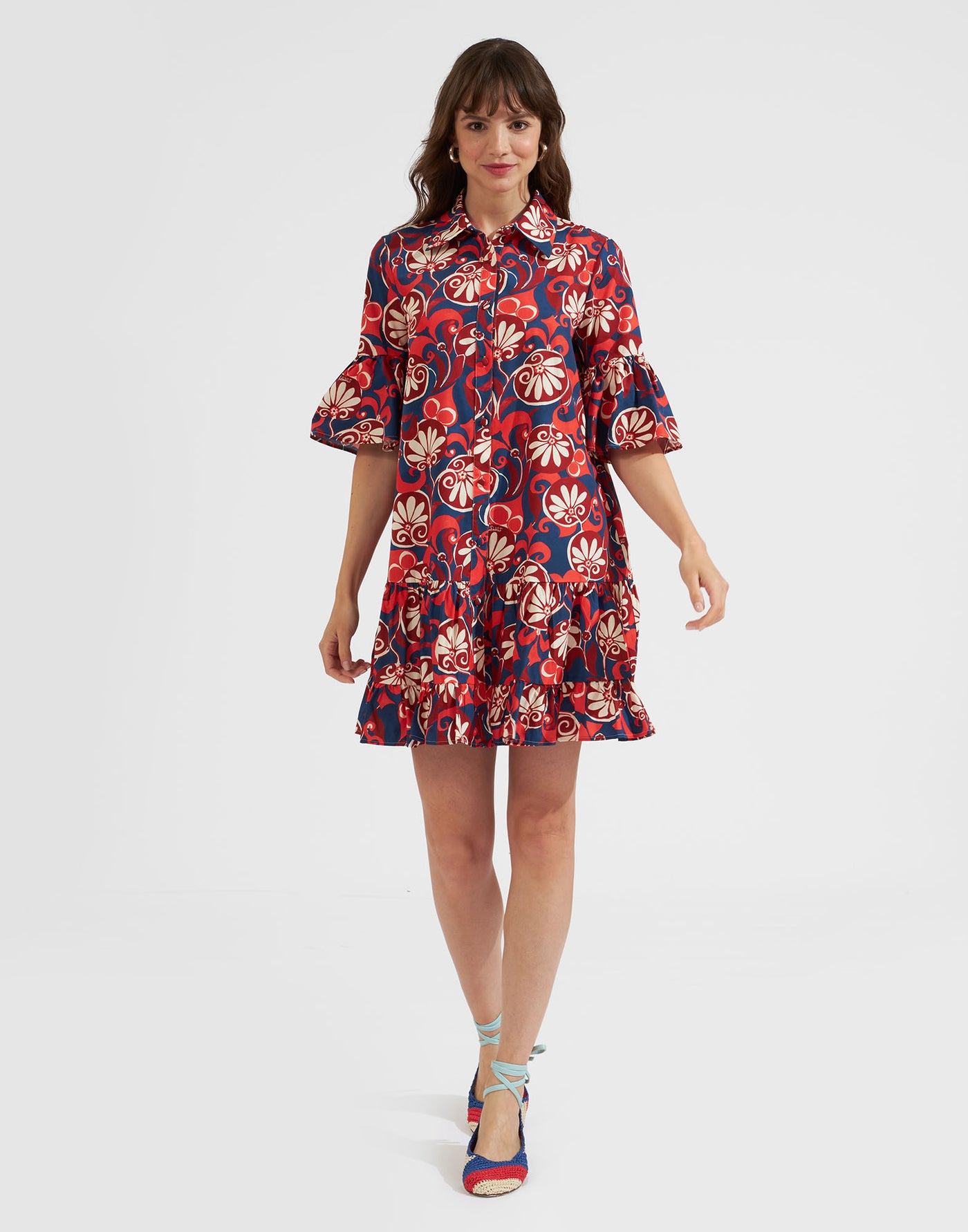 Choux Dress - Moonflower Navy