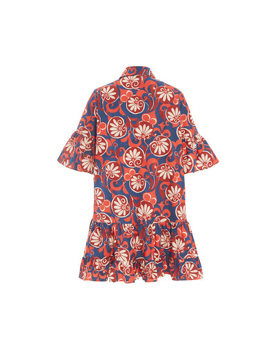 Choux Dress - Moonflower Navy