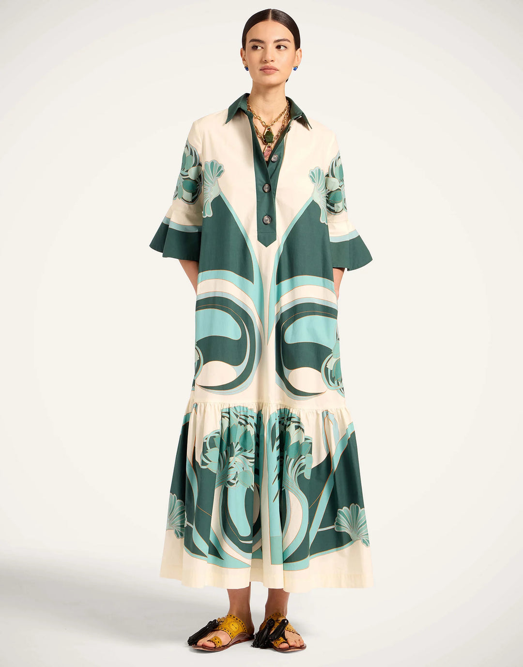 Artiemis Dress - Blue Multi