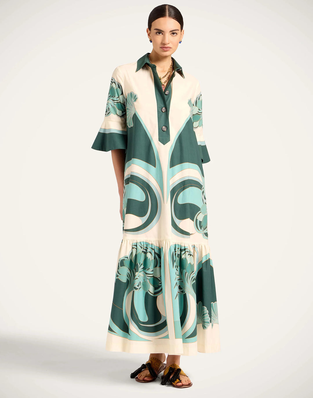 Artiemis Dress - Blue Multi