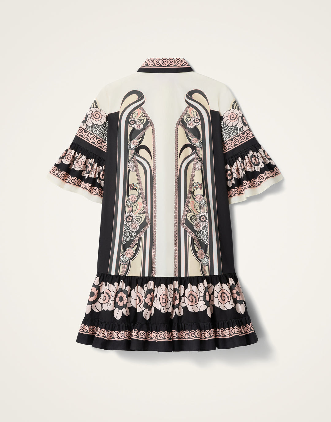 Choux Dress Placee - White Multi