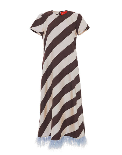 Swing Dress (With Feathers) - Veneziana