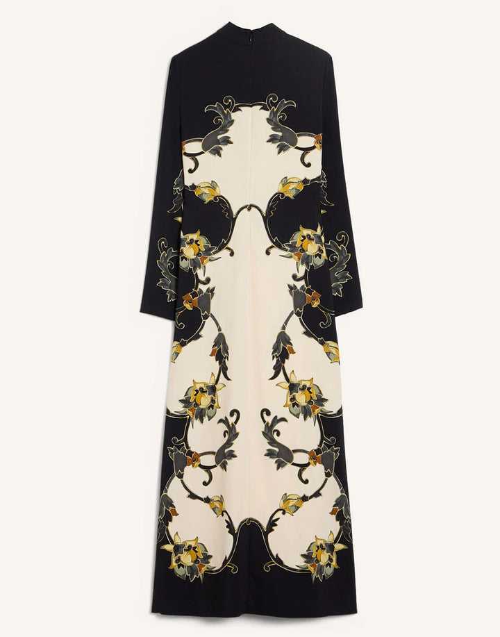 Halle Dress - Buttercup Placée Black