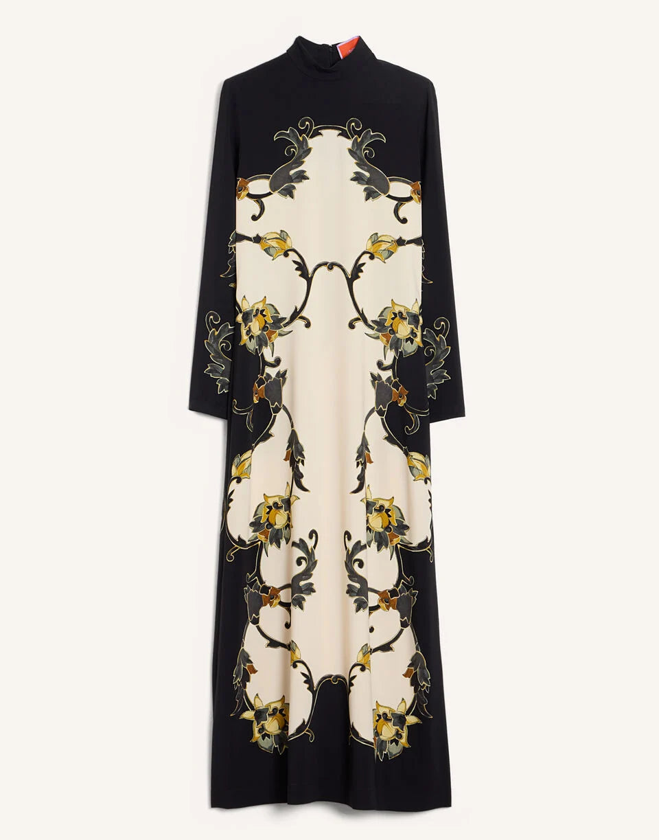 Halle Dress - Buttercup Placée Black