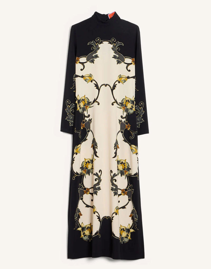 Halle Dress - Buttercup Placée Black