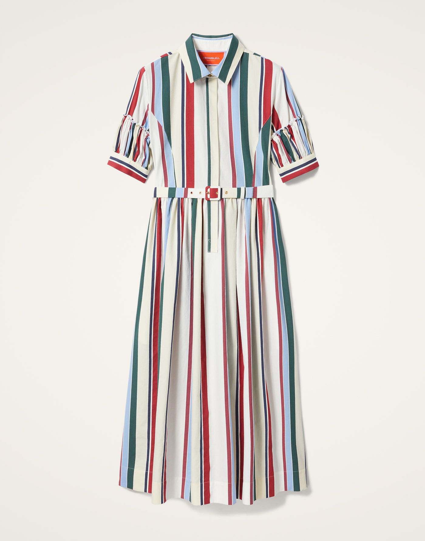 Libertine Dress - Stripes Multicolor in Jacquard