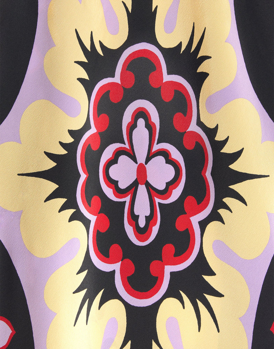 Marlene Dress - Palazzo Placée Lilac in Crepe De Chine