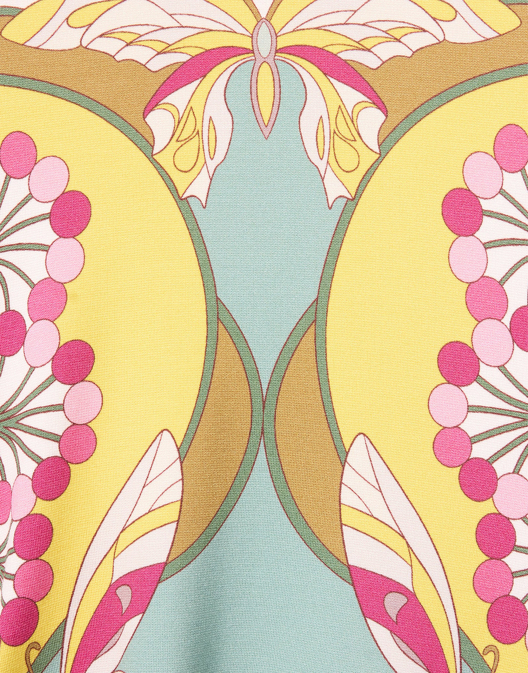 Lela Dress - Yellow Multi
