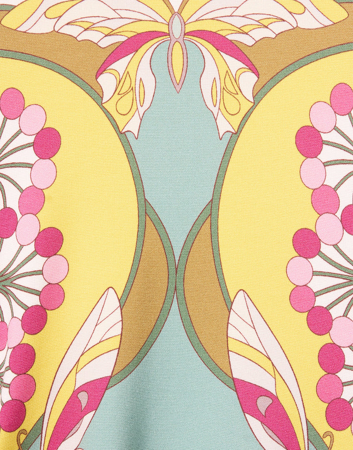 Lela Dress - Yellow Multi