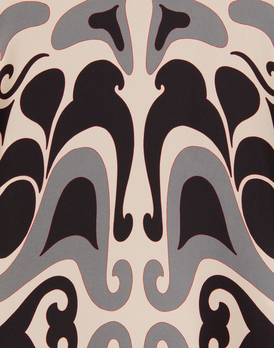 Long Sorella Dress - Phoenix Placée Ivory in Silk Twill