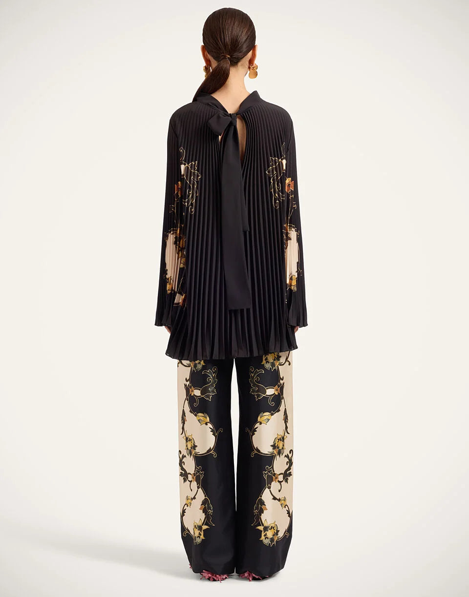 Twirling Tunic - Buttercup Placée Black