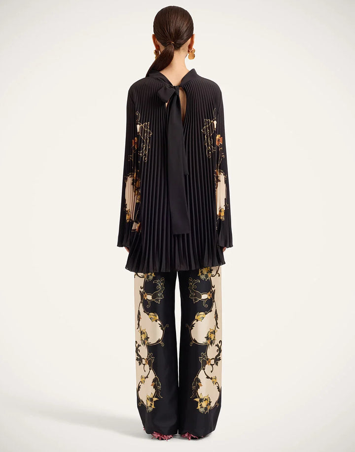 Twirling Tunic - Buttercup Placée Black
