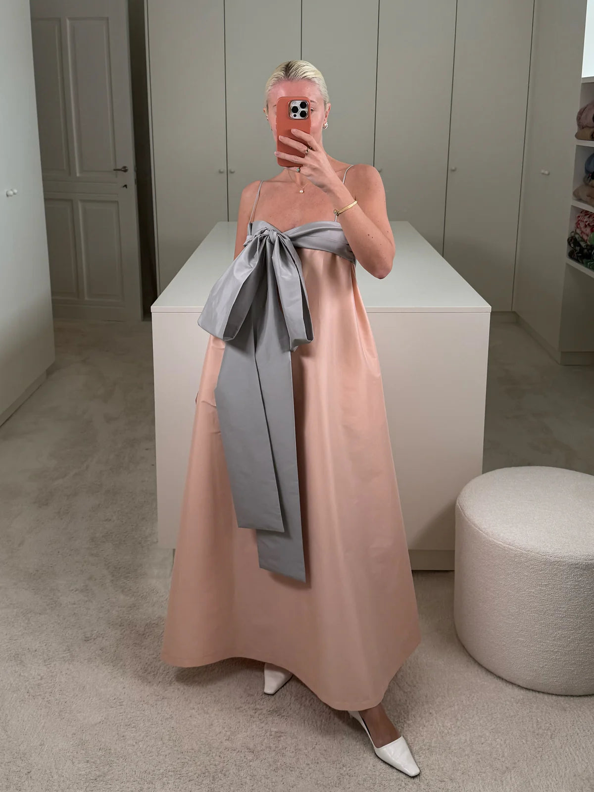 DRESS BAILEY - Light Pink/Silver