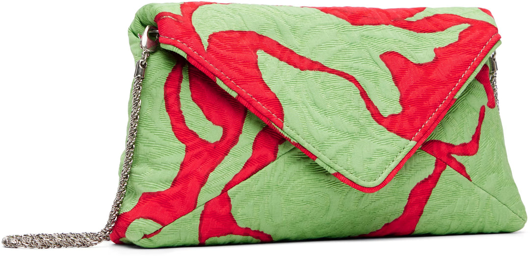 FLORAL PRINT JACQUARD BAG