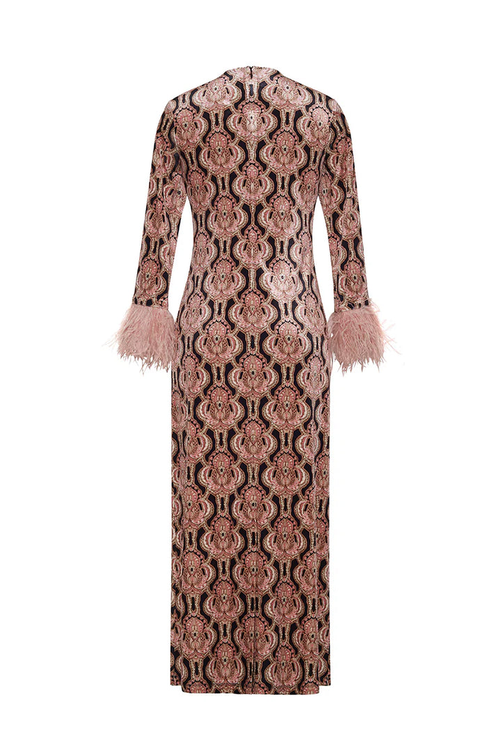 DANYA DRESS - Vintage Deco Blush