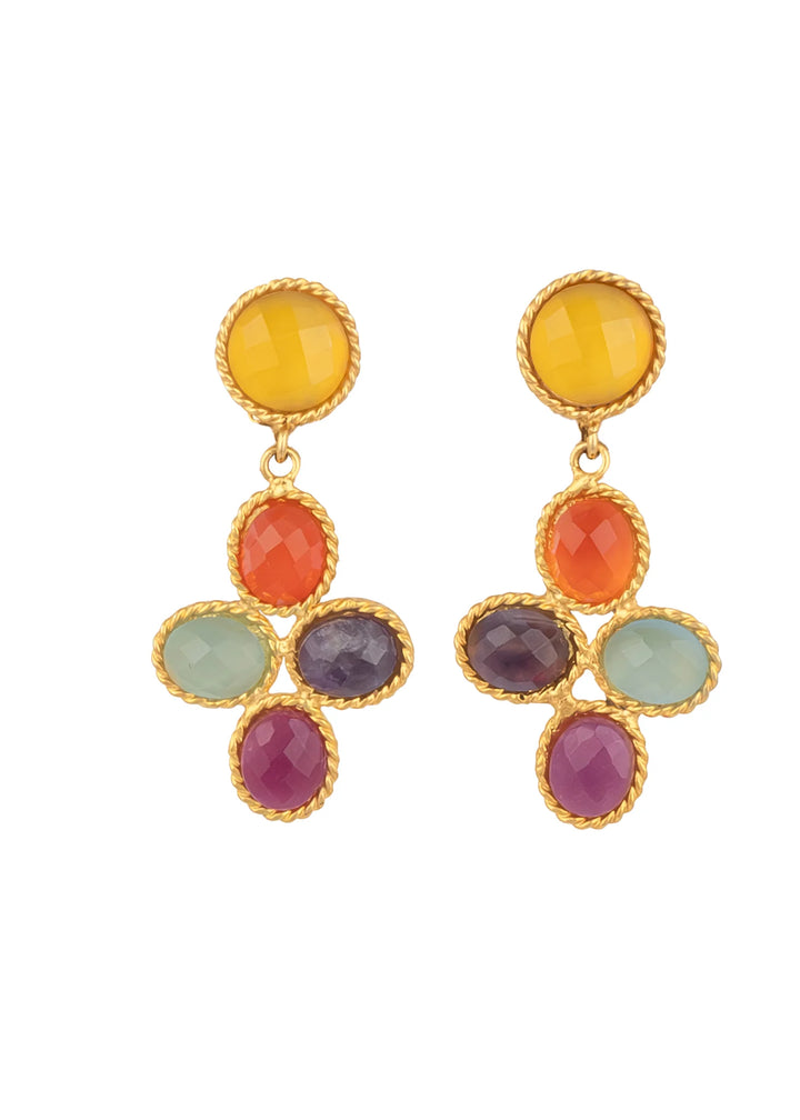 Bloom Multi Color Earrings