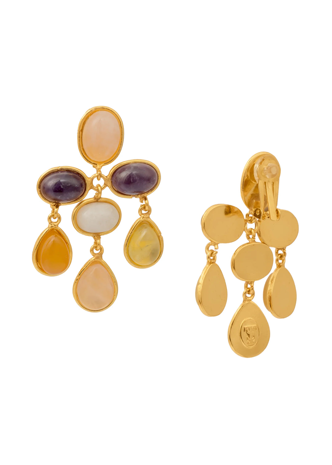 Valse Pink Quartz Earrings