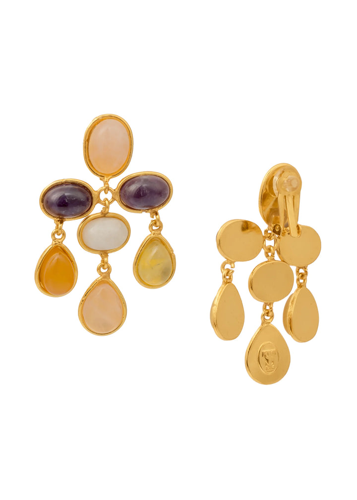 Valse Pink Quartz Earrings