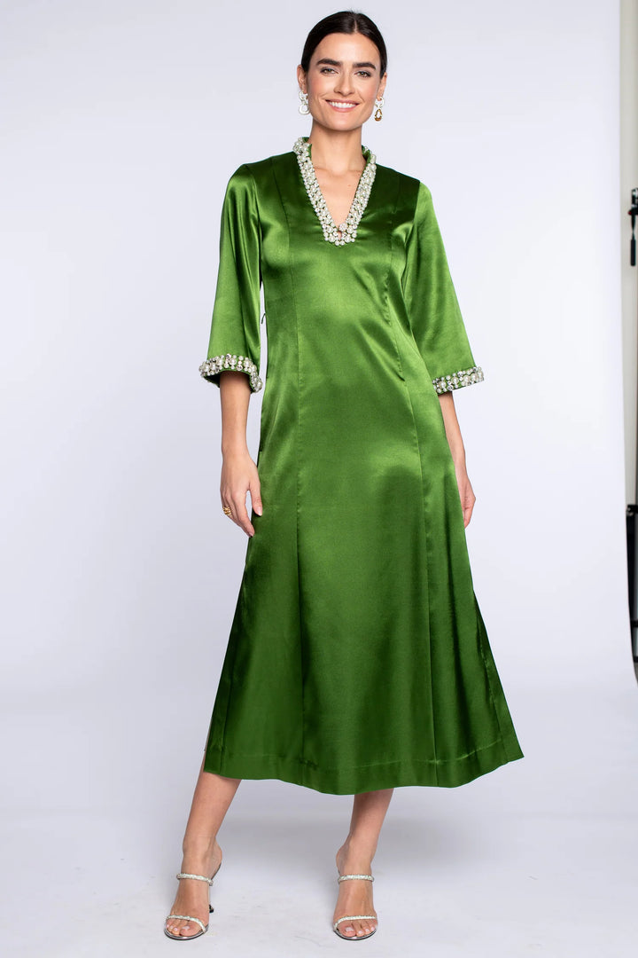 Talia Dress - Emerald