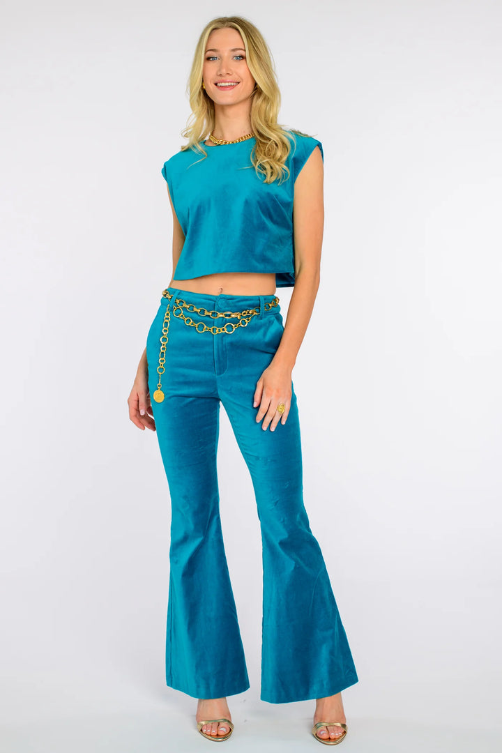 TILDA PANT - Turquoise
