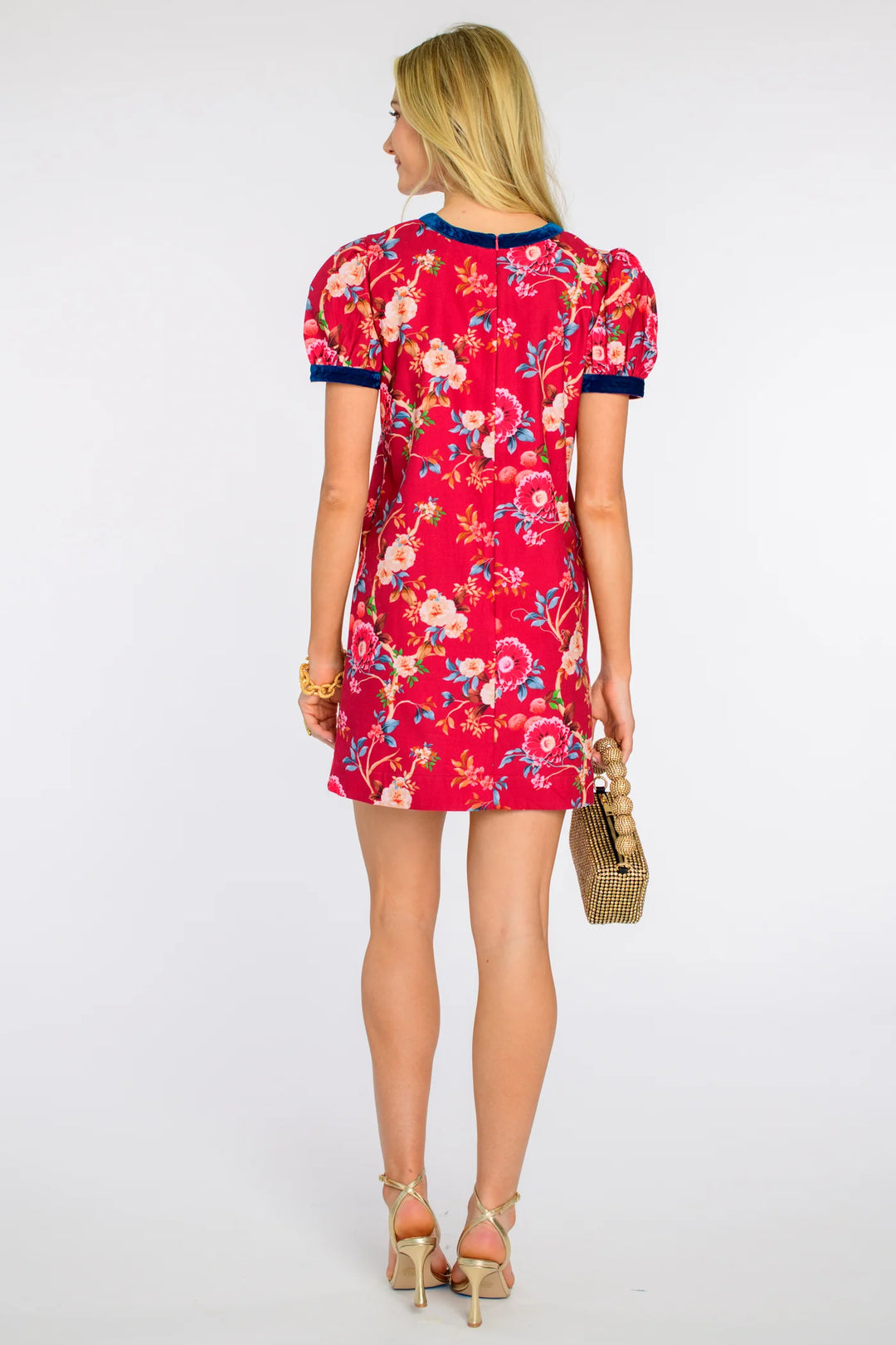 Louisa Dress - Chinoiserie Scarlett