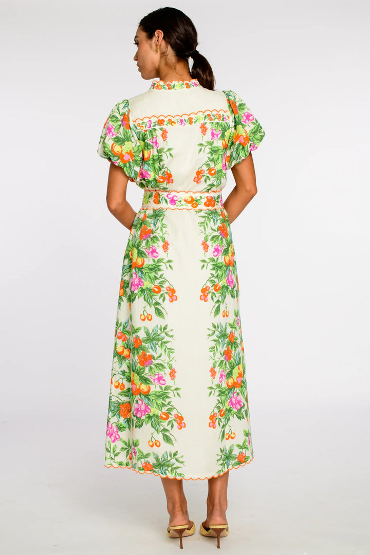 Carlisle Dress - Green Multi