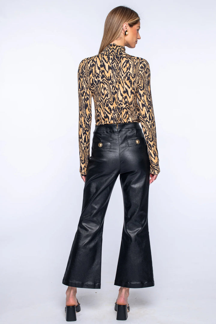 Stevie Turtleneck - Animal Print