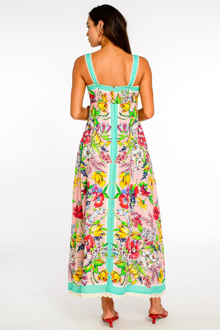 Annalisa Dress - Vintage Scarf
