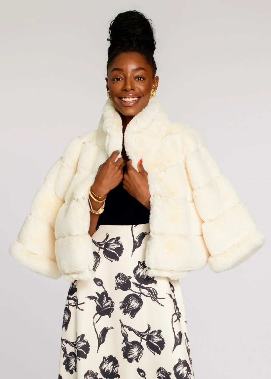 AUDREY JACKET - Ivory