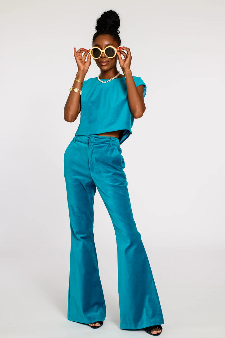 TILDA PANT - Turquoise