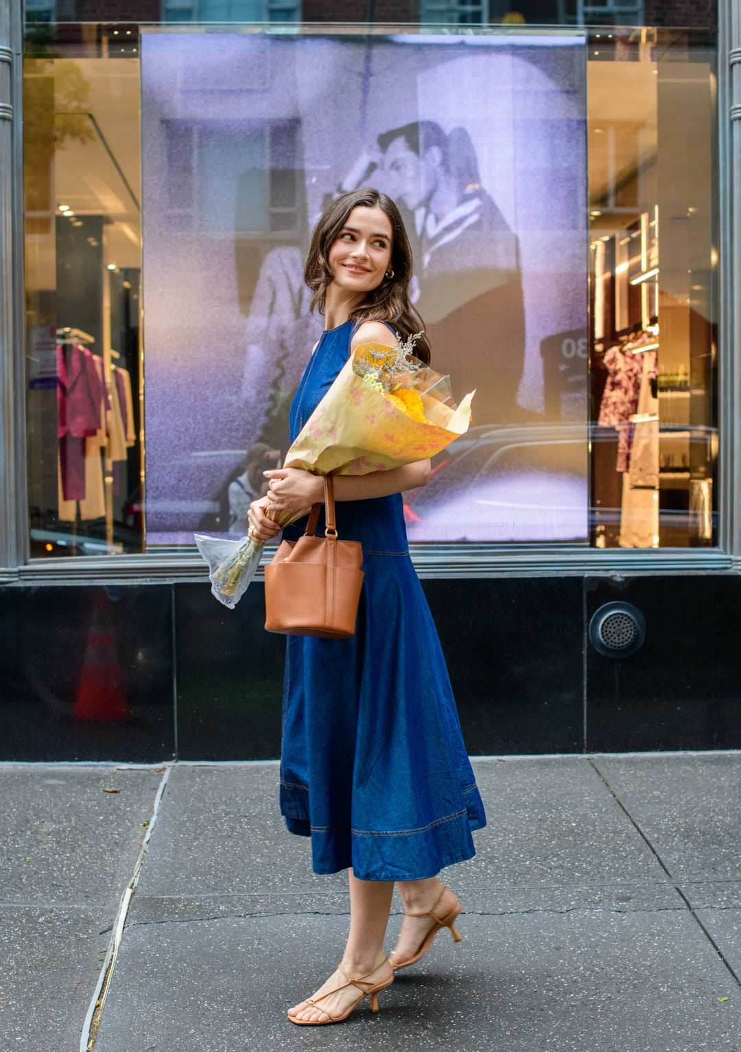 CLAIRE DRESS - Denim