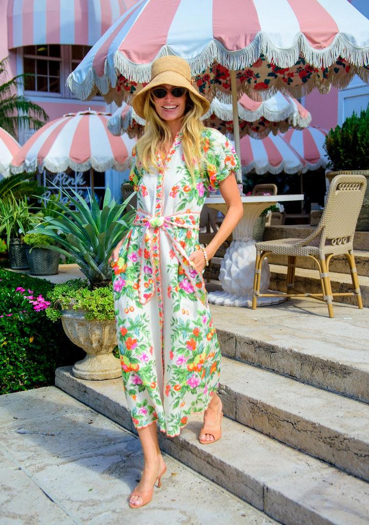 Carlisle Dress - Green Multi